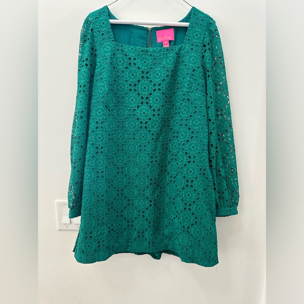 LILLY PULITZER WOMENS ROMPER DRESS SIZE 14